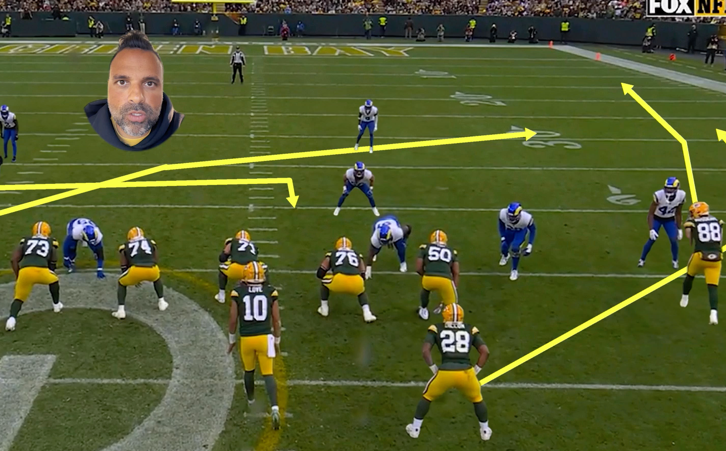 Jordan Loving him some crossing routes