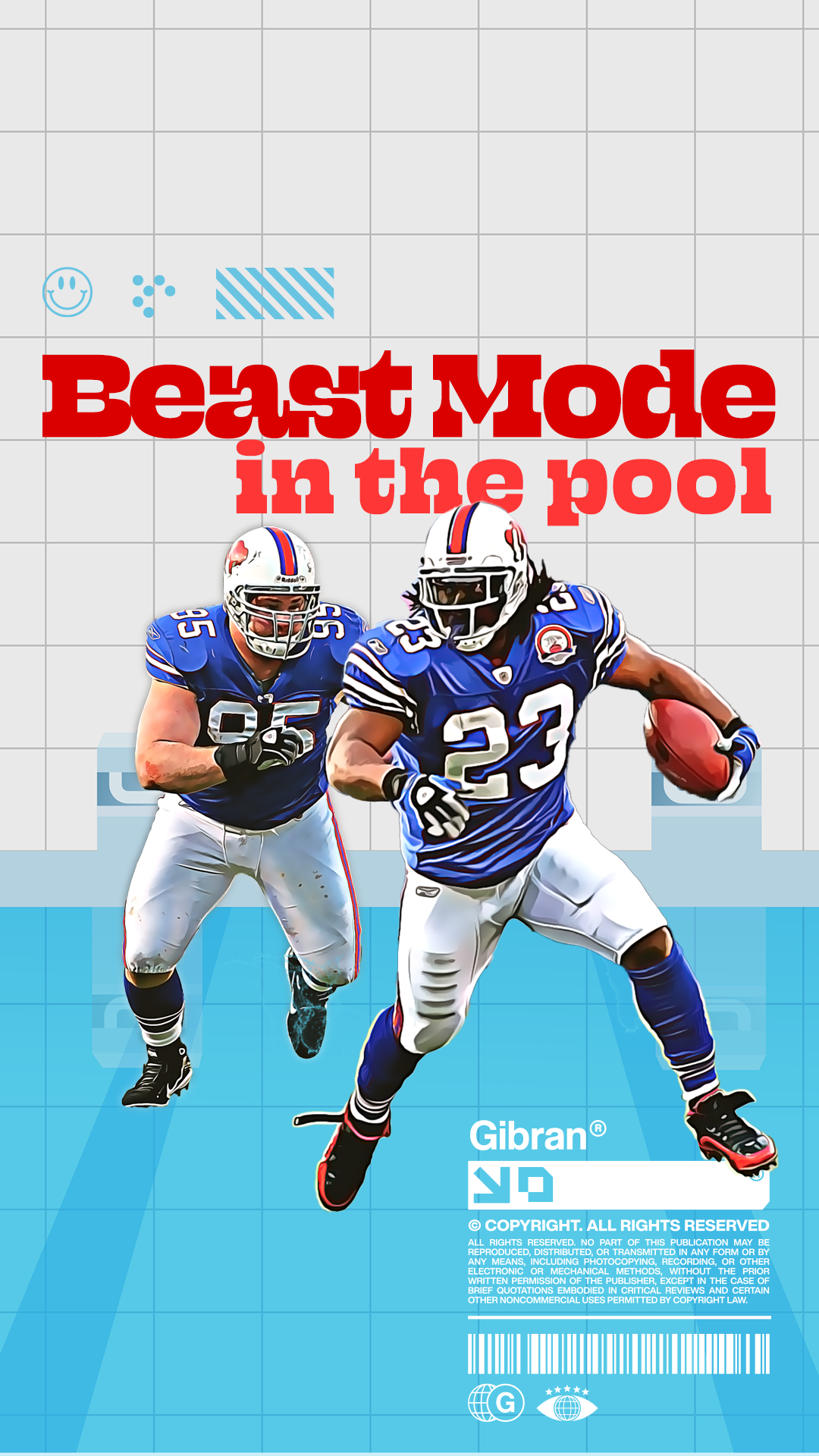 Marshawn Lynch vs Kyle Williams in the Pool