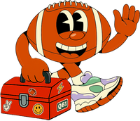 Mascot with Toolbox